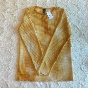 NWT Willow & Root Mesh Long Sleeve XL